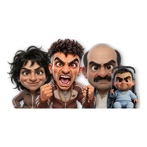 Hırt Mahallesi sakinleri: Hırtiye, Hırt, Taksici Hırt ve Bebek Hırt